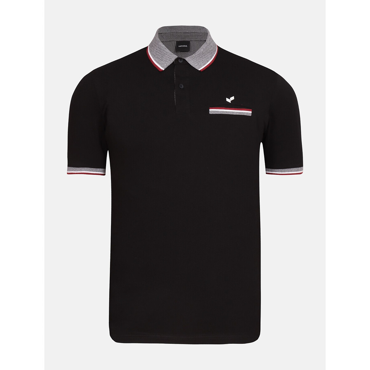 Organic Cotton Polo Shirt with Short Sleeves