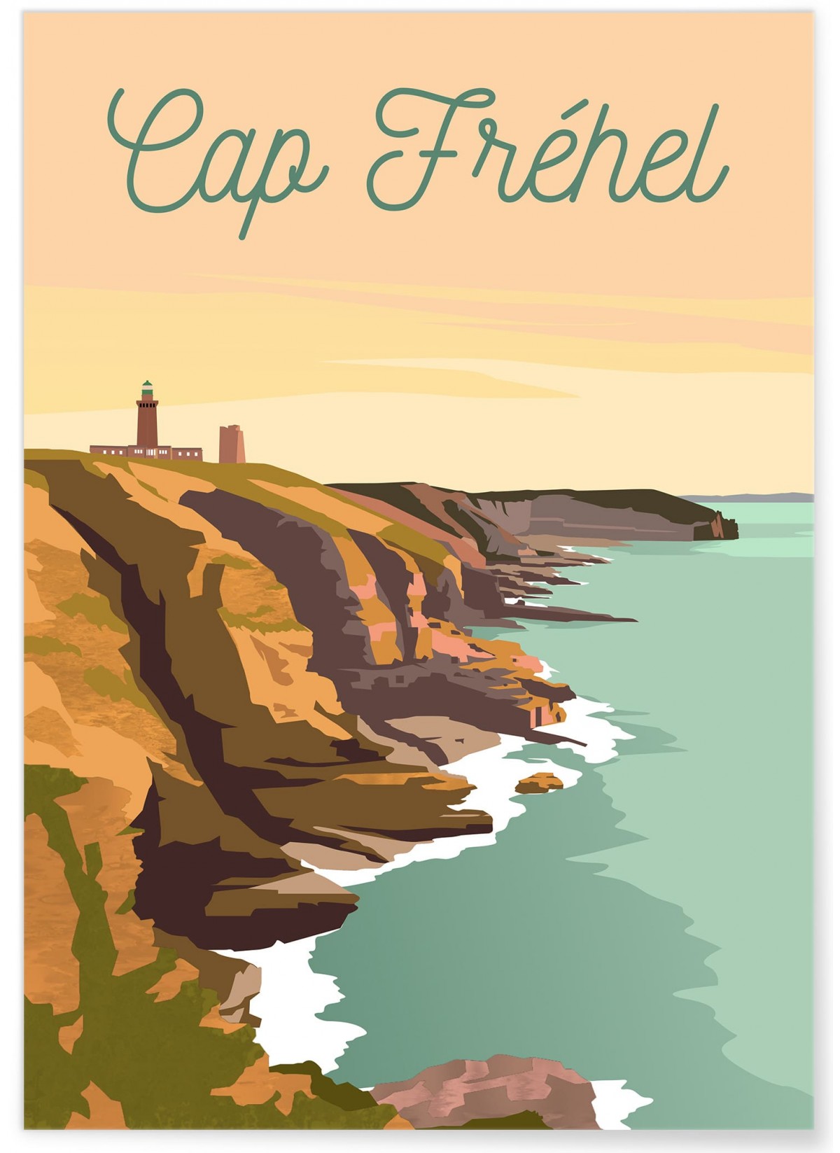 Affiche Cap Fréhel, L'AFFICHERIE