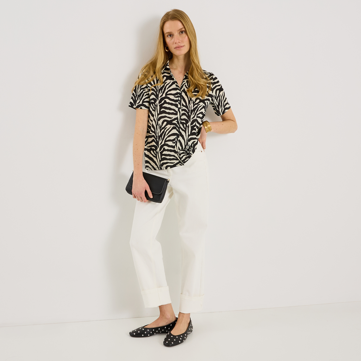 Chemise imprimé zébré, GRAIN DE MALICE