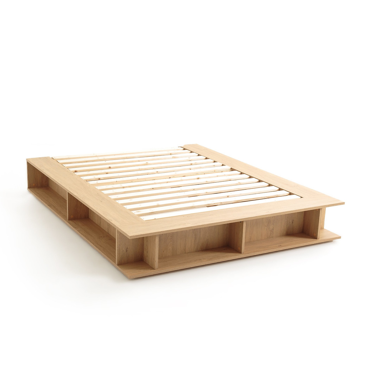 Pine platform deals bed with storage