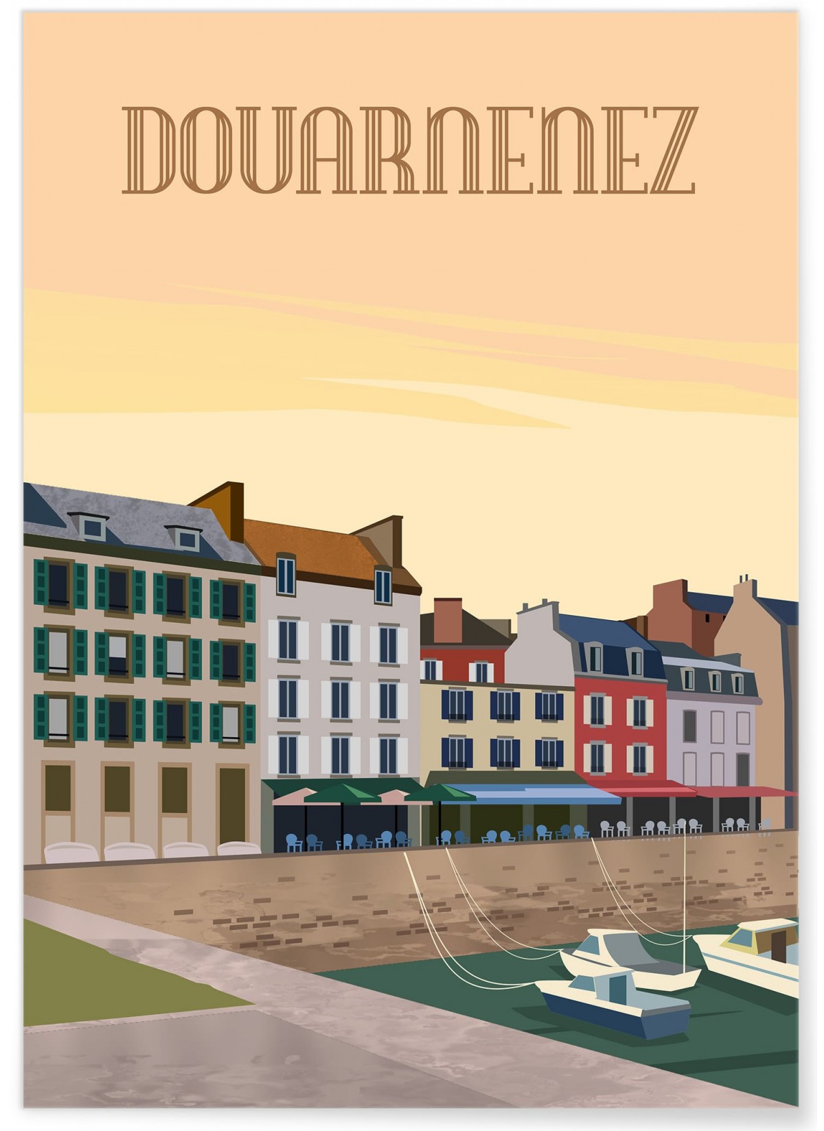 Affiche ville Douarnenez, L'AFFICHERIE