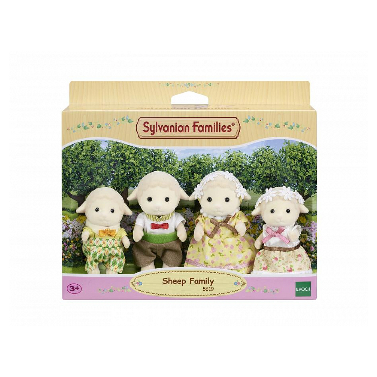 5619 Sylvanian La famille mouton, SYLVANIAN FAMILIES