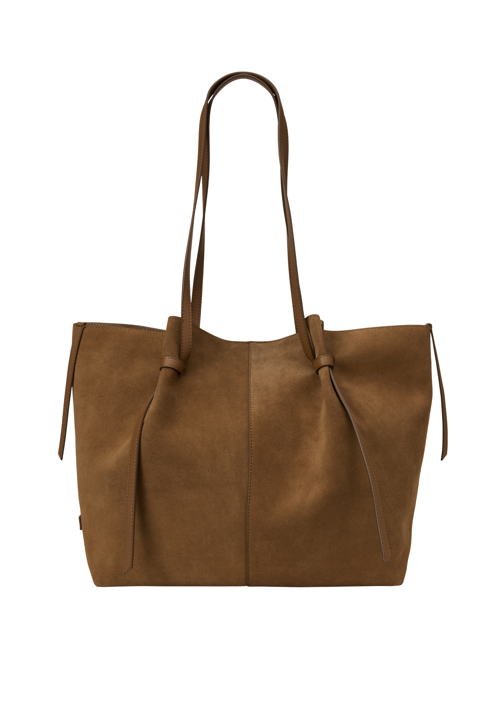 Sac cabas modèle Sili en cuir de vachette velours souple, MARC O'POLO