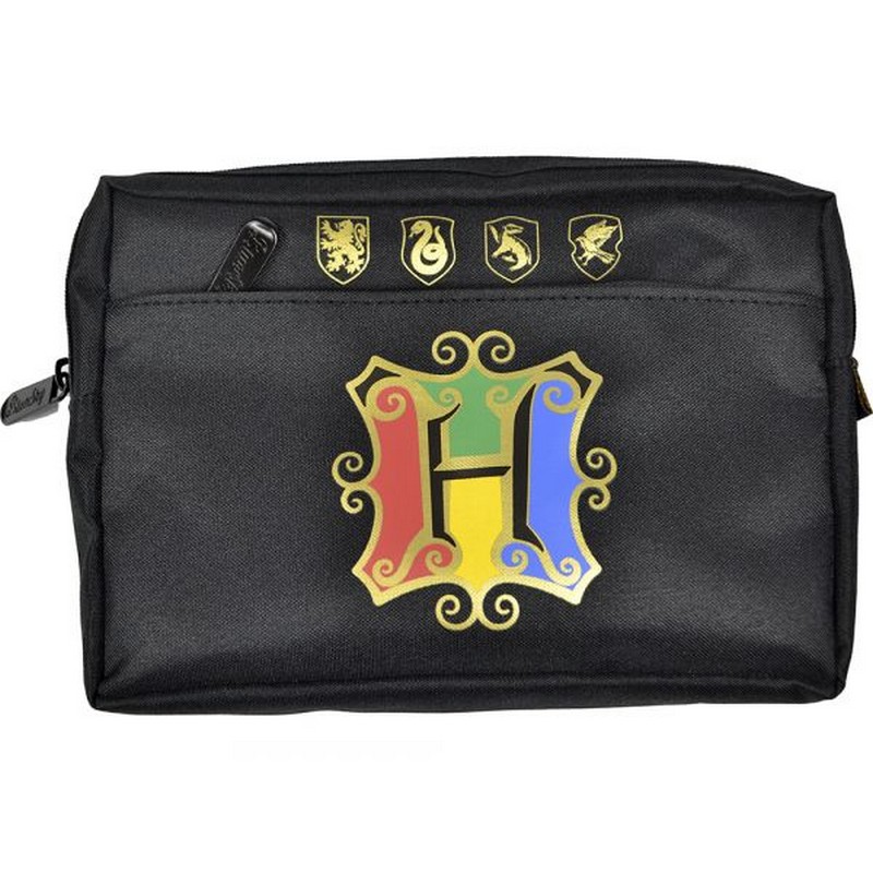 Trousse motif/style emblème de Poudlard BACK TO HOGWARTS, HARRY POTTER