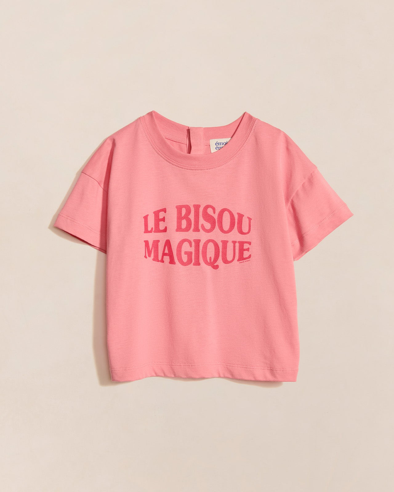 T-shirt imprimé en coton bio, BISOU MAGIQUE, EMOI EMOI