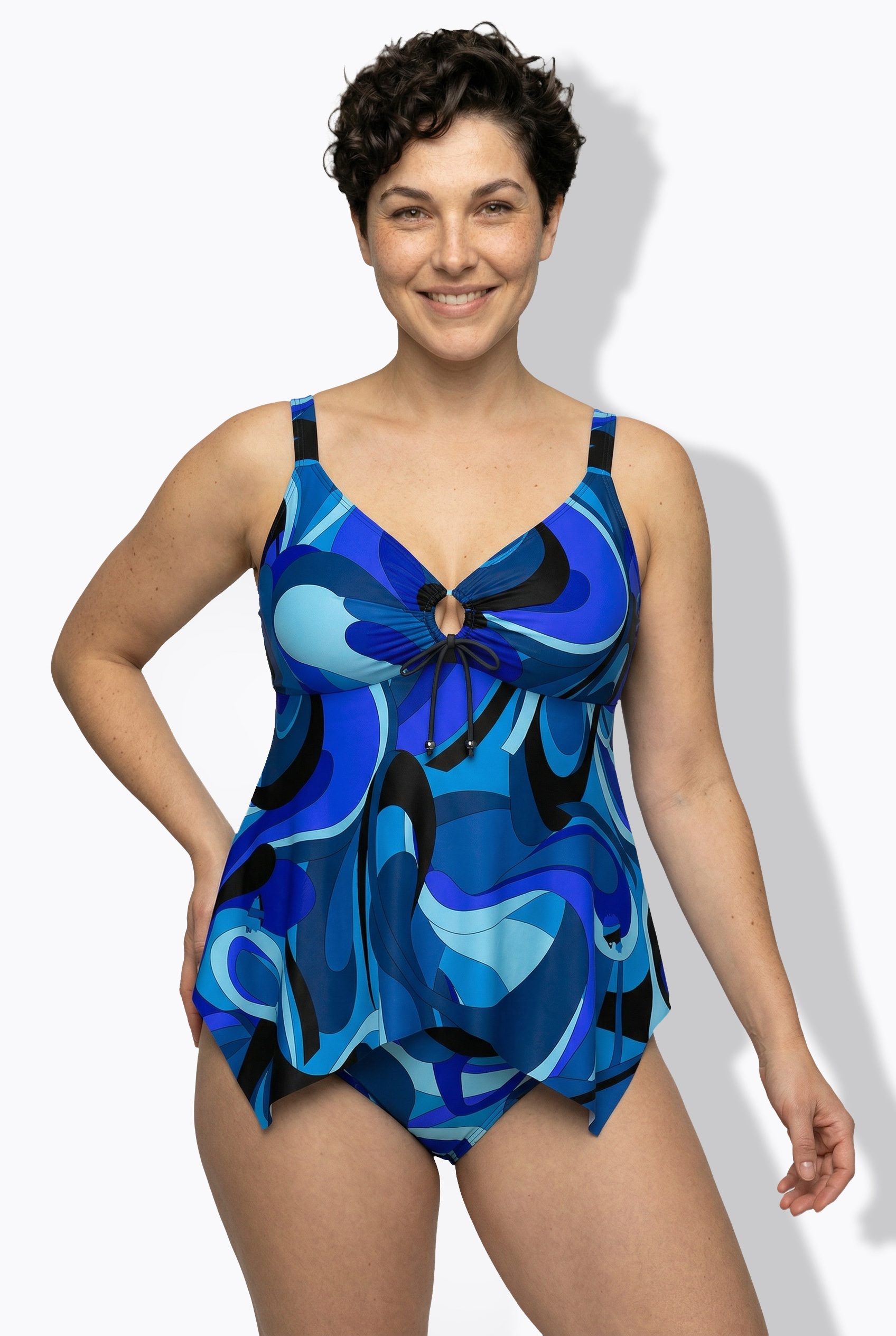 Tankini à motif vagues, ULLA POPKEN