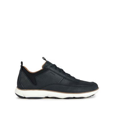 Nebula Breathable Leather Trainers GEOX