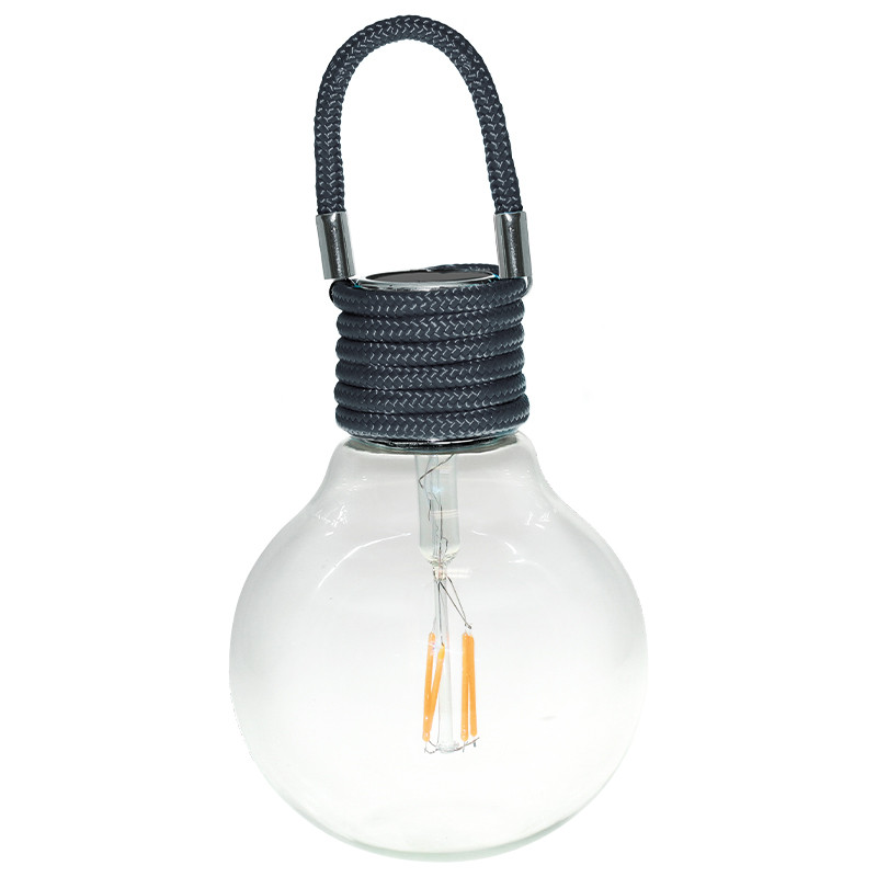 Ampoule LED design déco extérieur couleur Anthracite, WATT ET HOME