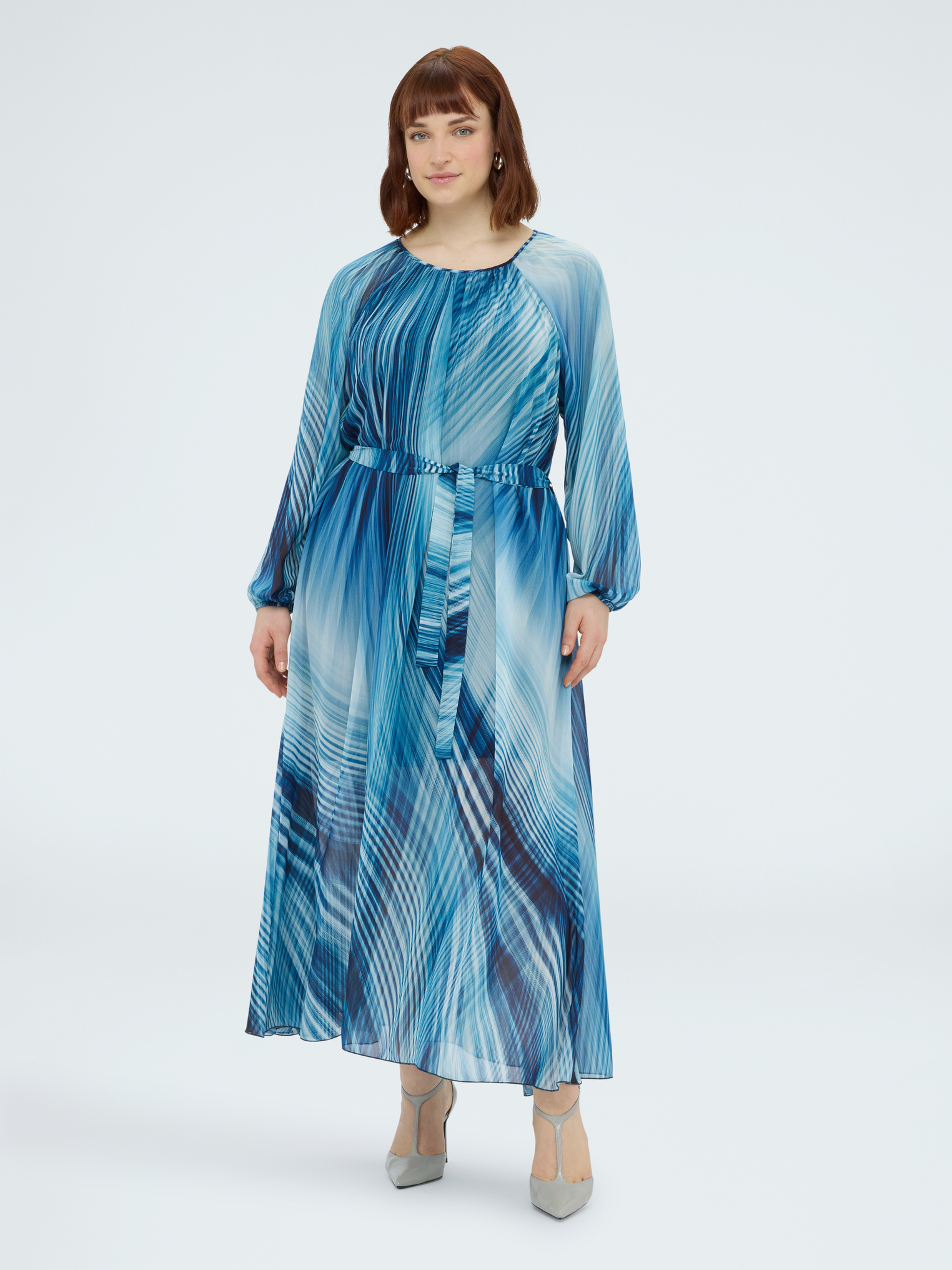 robe longue imprimée, FIORELLA RUBINO