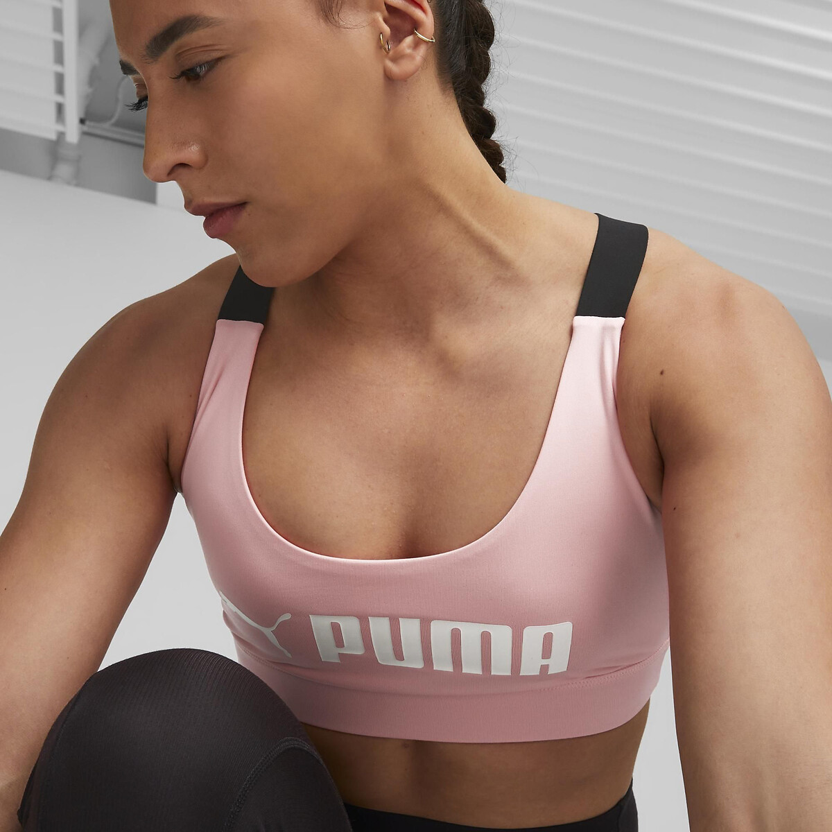 Buy Puma MID IMPACT PUMA STRONG BRA - Pink