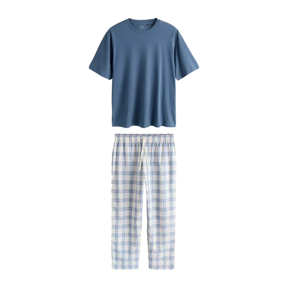 Pyjama à manches courtes et carreaux aïd, NEXT