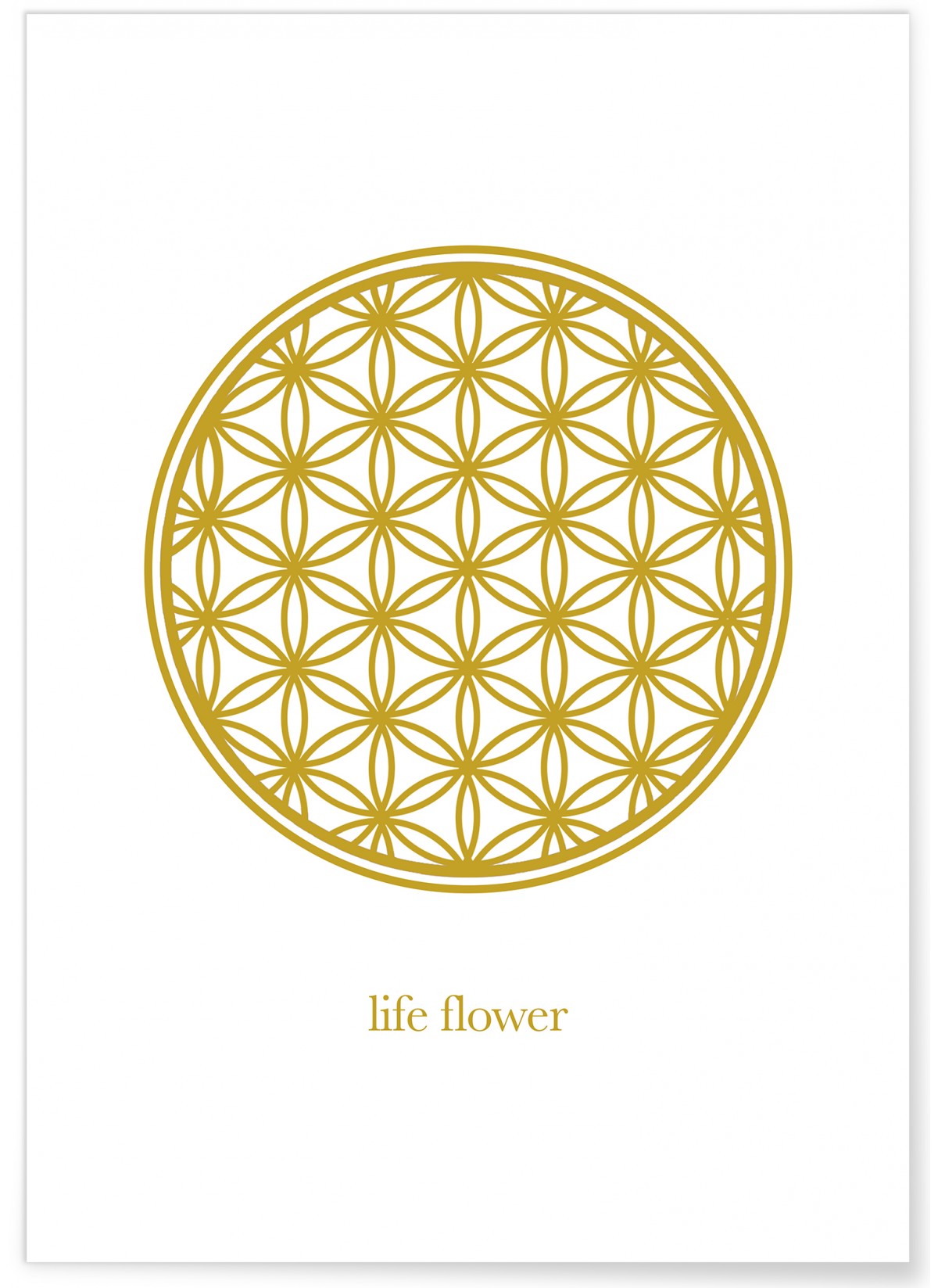 Affiche Fleur de vie, L'AFFICHERIE