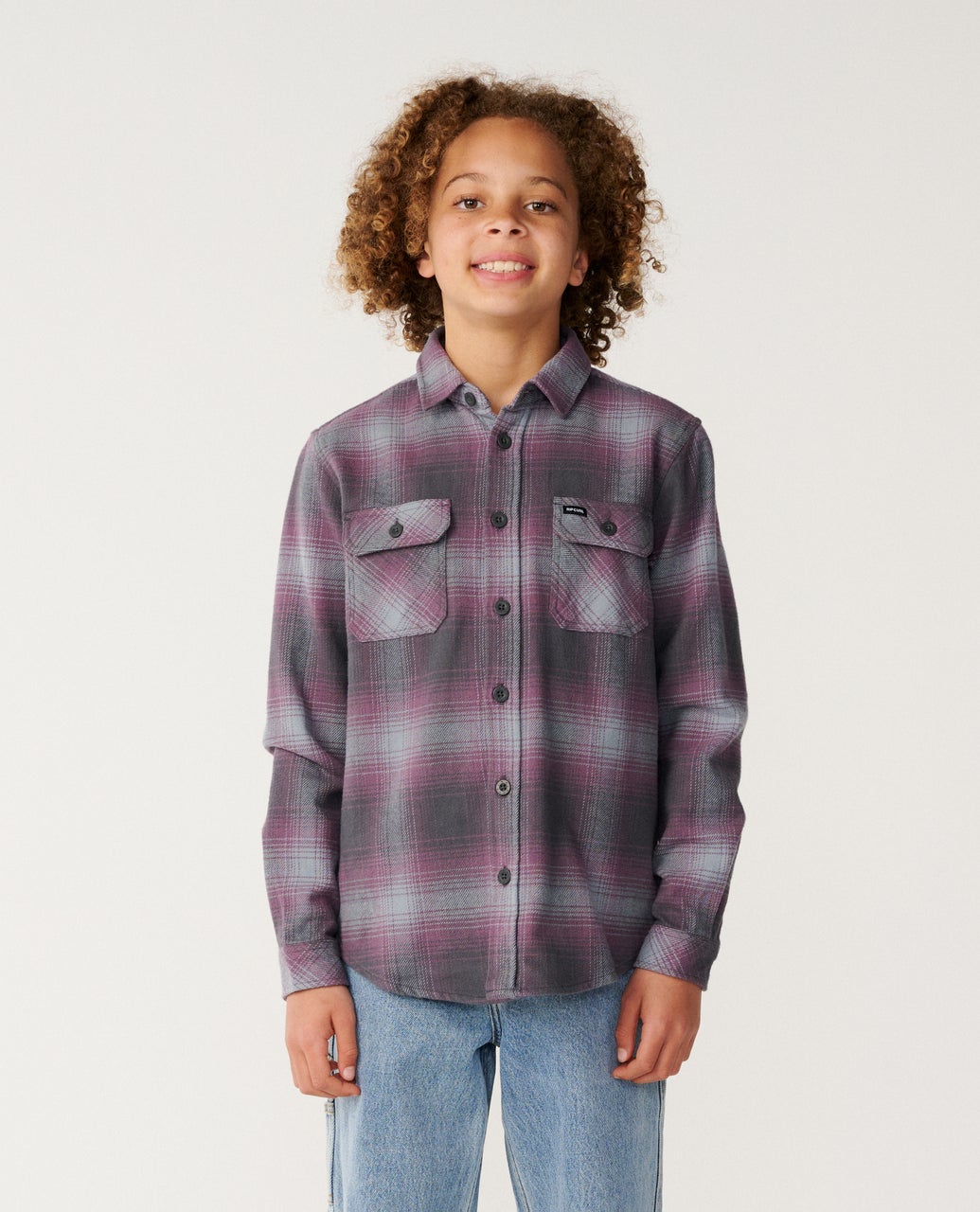 Chemise manches longues en flanelle COUNT, RIP CURL