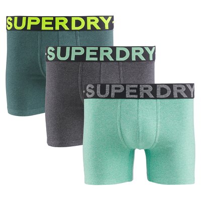 Pack of 3 Hipsters in Cotton SUPERDRY