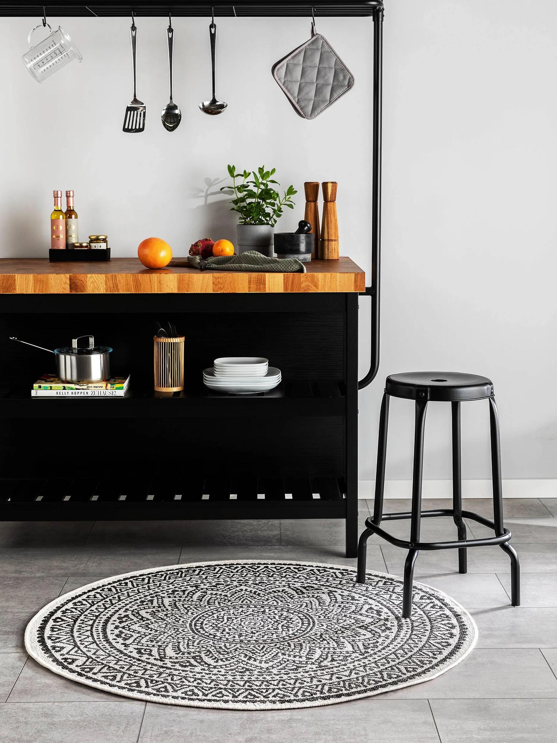 Tapis rond d'extérieur & intérieur CLEO, BENUTA