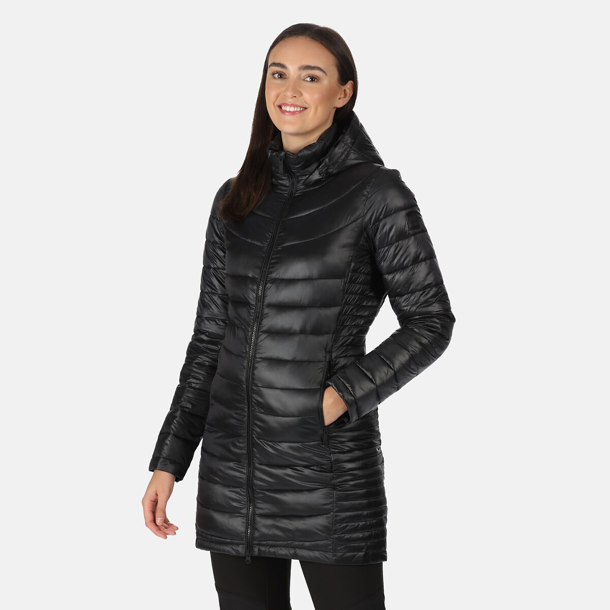 Andel iii quilted coat, black, Regatta | La Redoute