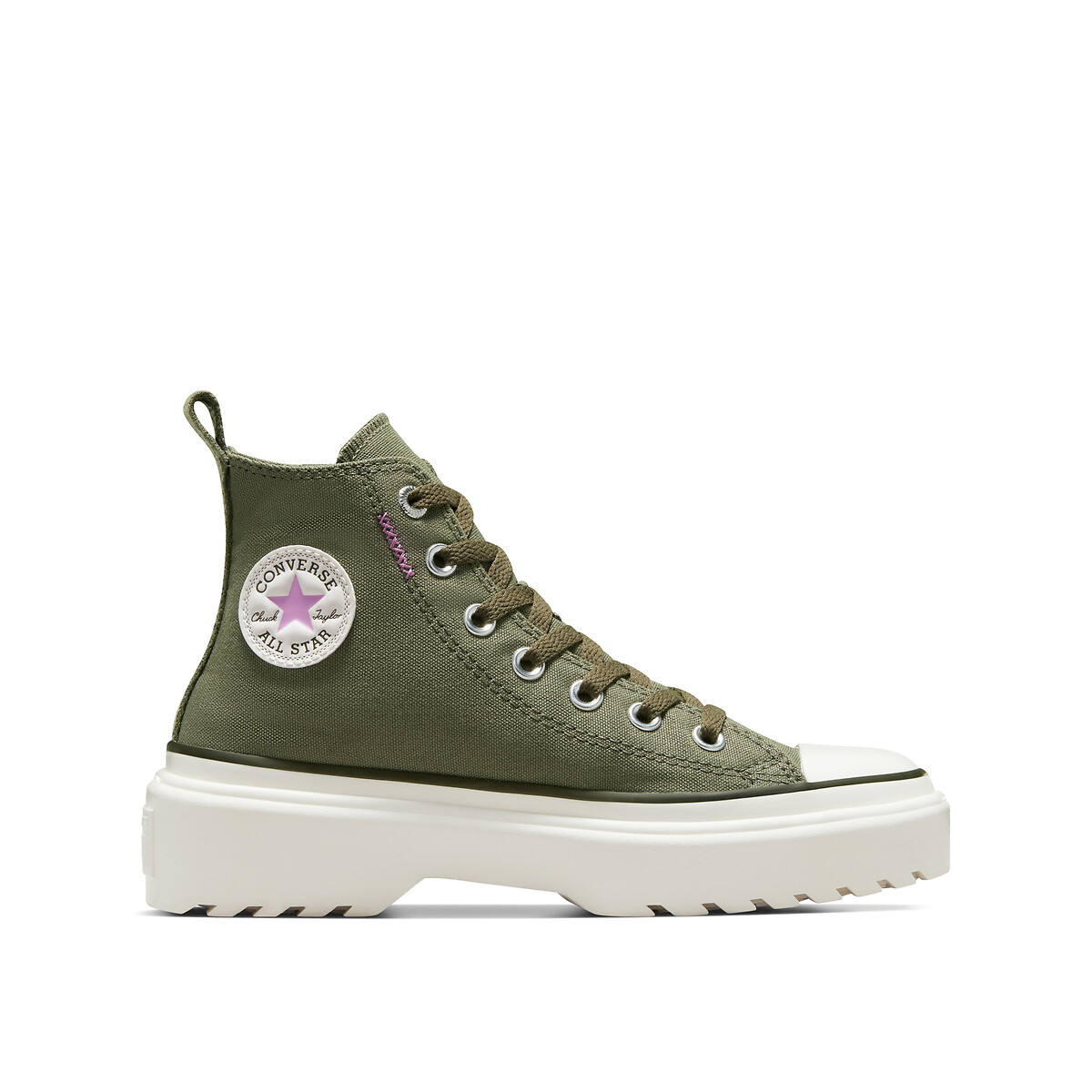 Kids CTAS Lugged Lift Hi Craft Remastered Canvas High Top Trainers