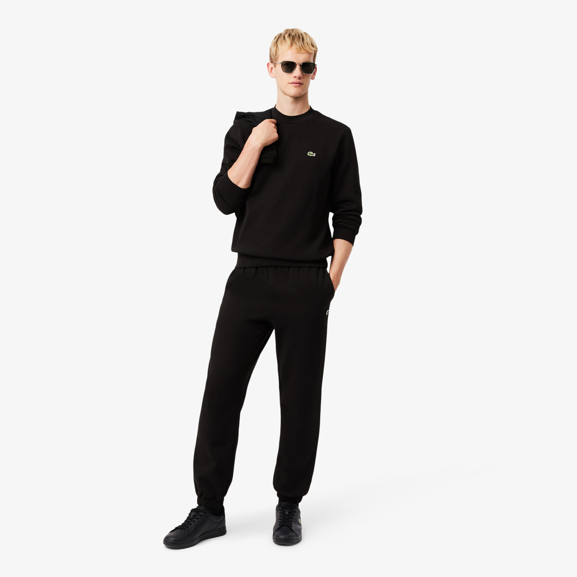 Pantalon de survêtement regular fit, LACOSTE