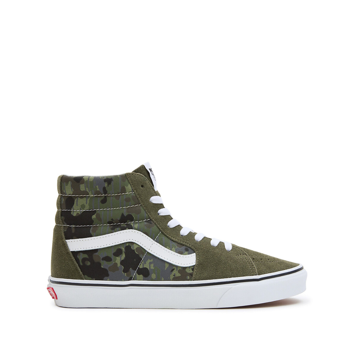 Vans alte store verde militare