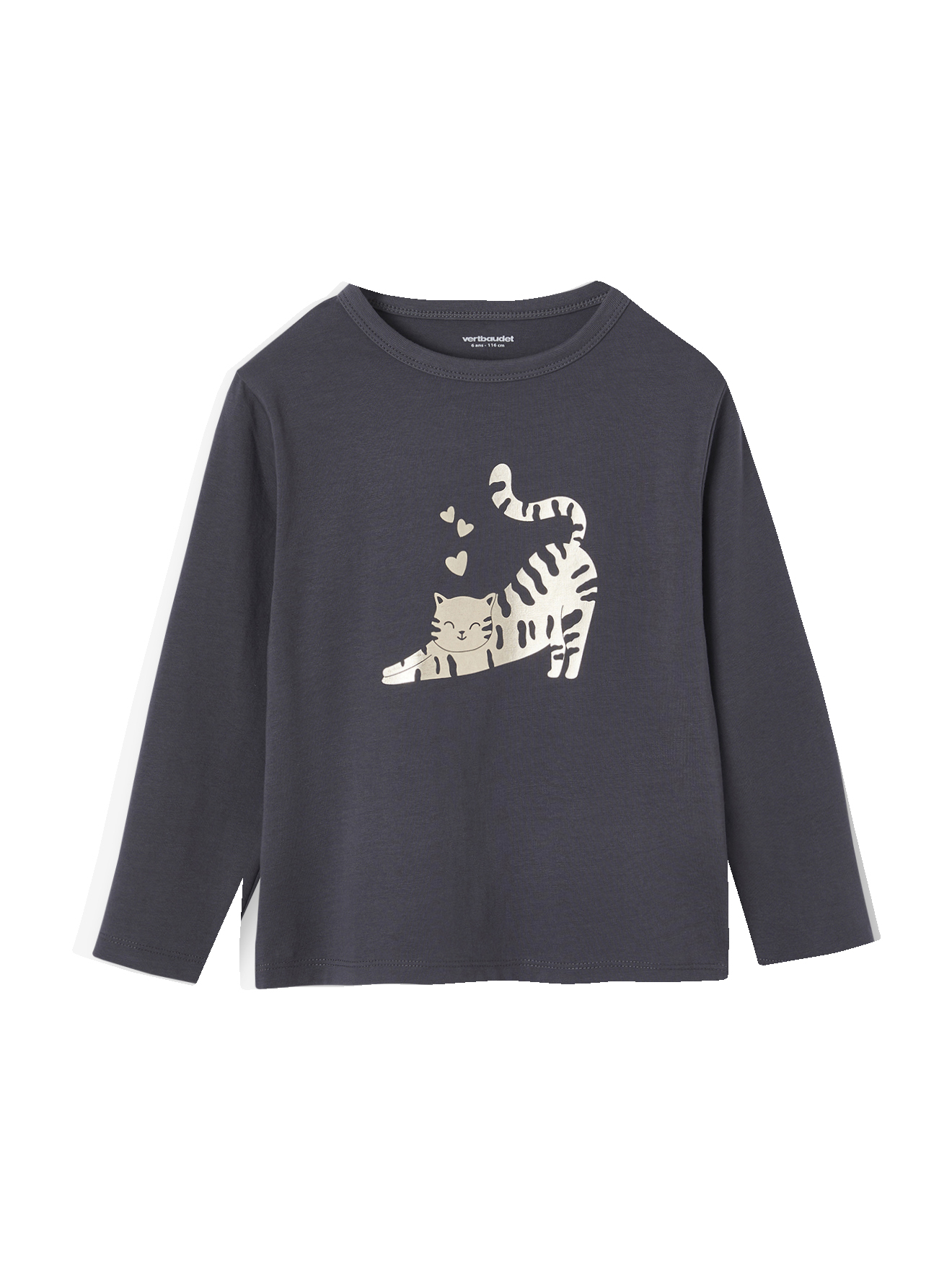 Tenue Décontractée En Denim Pour Fille - T-shirt Manches Longues Et Pantalon Large, Pour Bébé Et Enfant