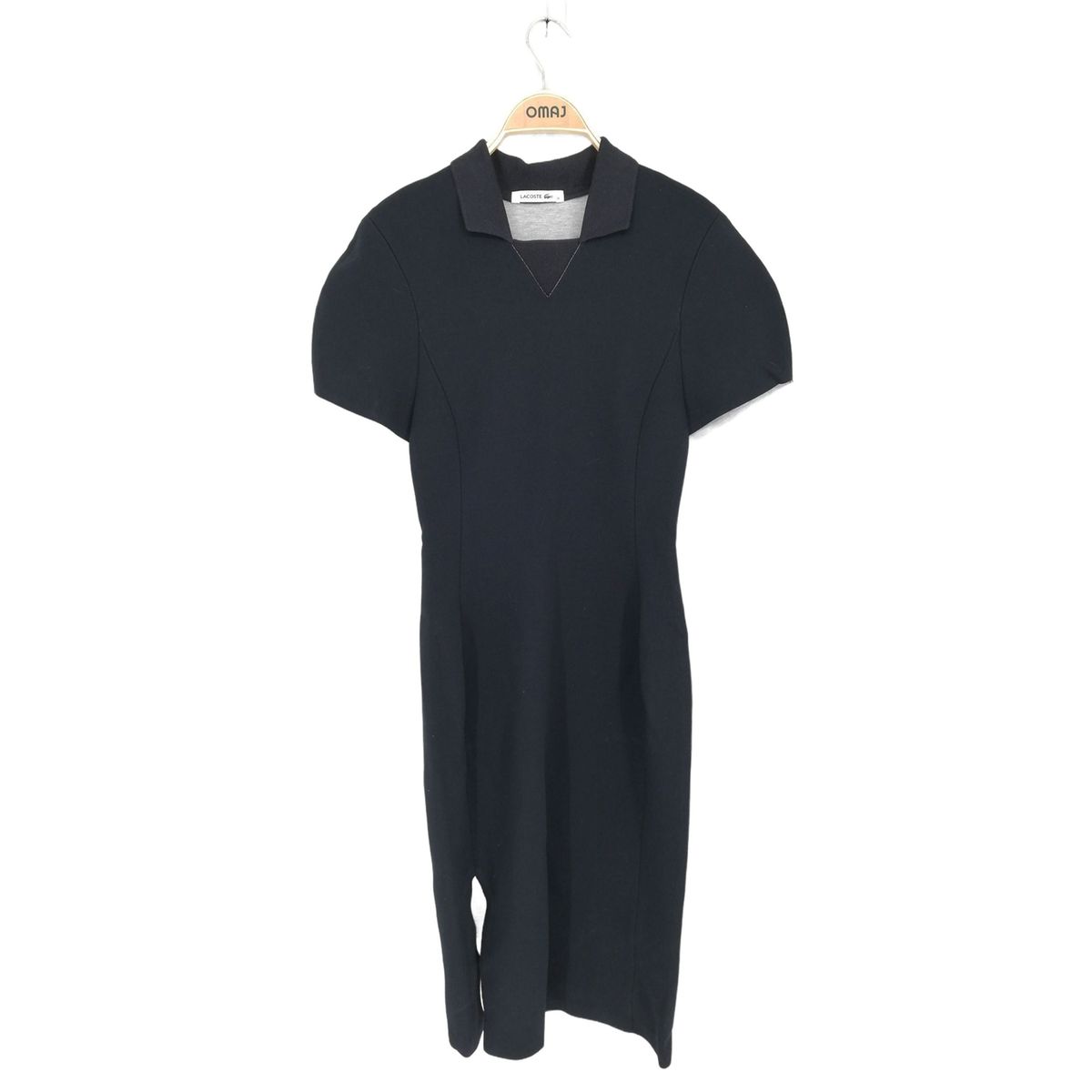 Robe Mi Longue Tr S Bon Tat Noir Lacoste La Redoute   2e6308e57cb6dc4a980b6253230d83c4 