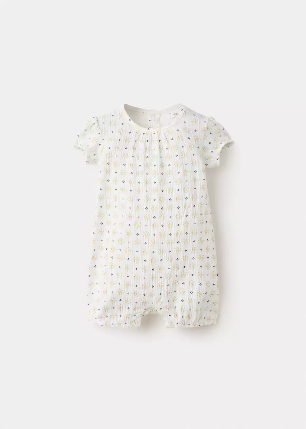 Pyjama coton imprimé, MANGO BABY