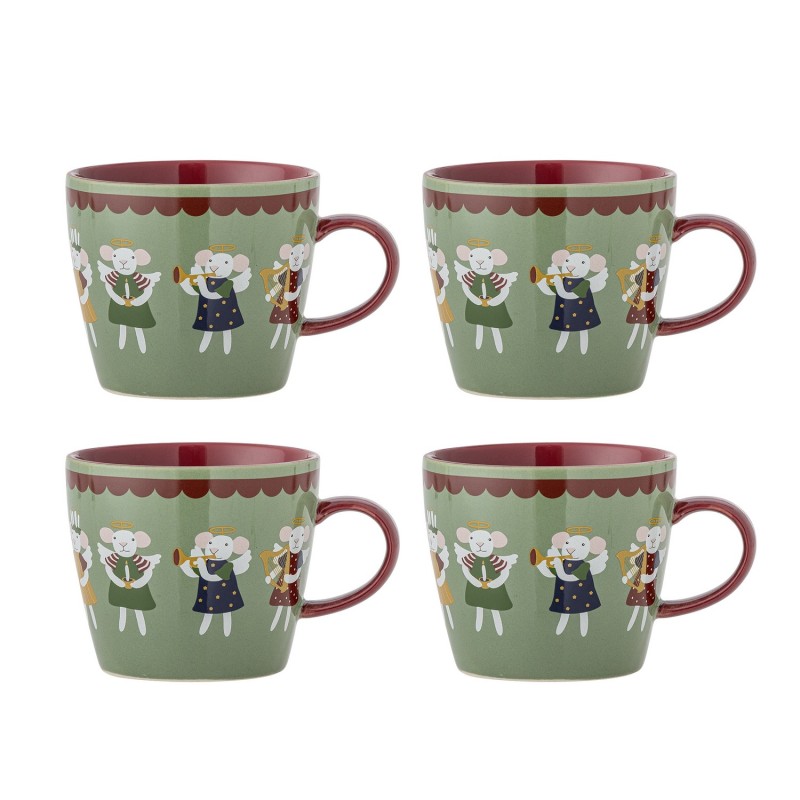 Mugs souris PEO set de 4, BLOOMINGVILLE