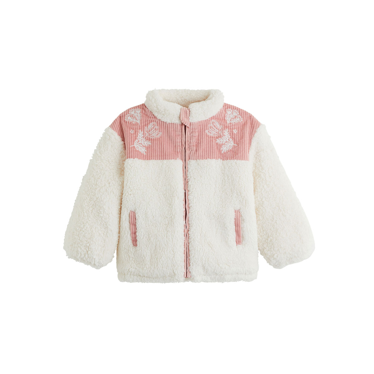 Veste enfant en sherpa Cléo, PETIT BEGUIN