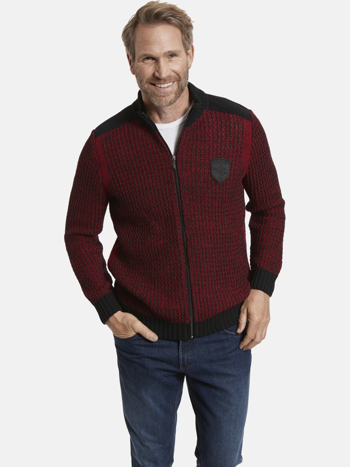 Gilet en maille HALSTEN, JAN VANDERSTORM