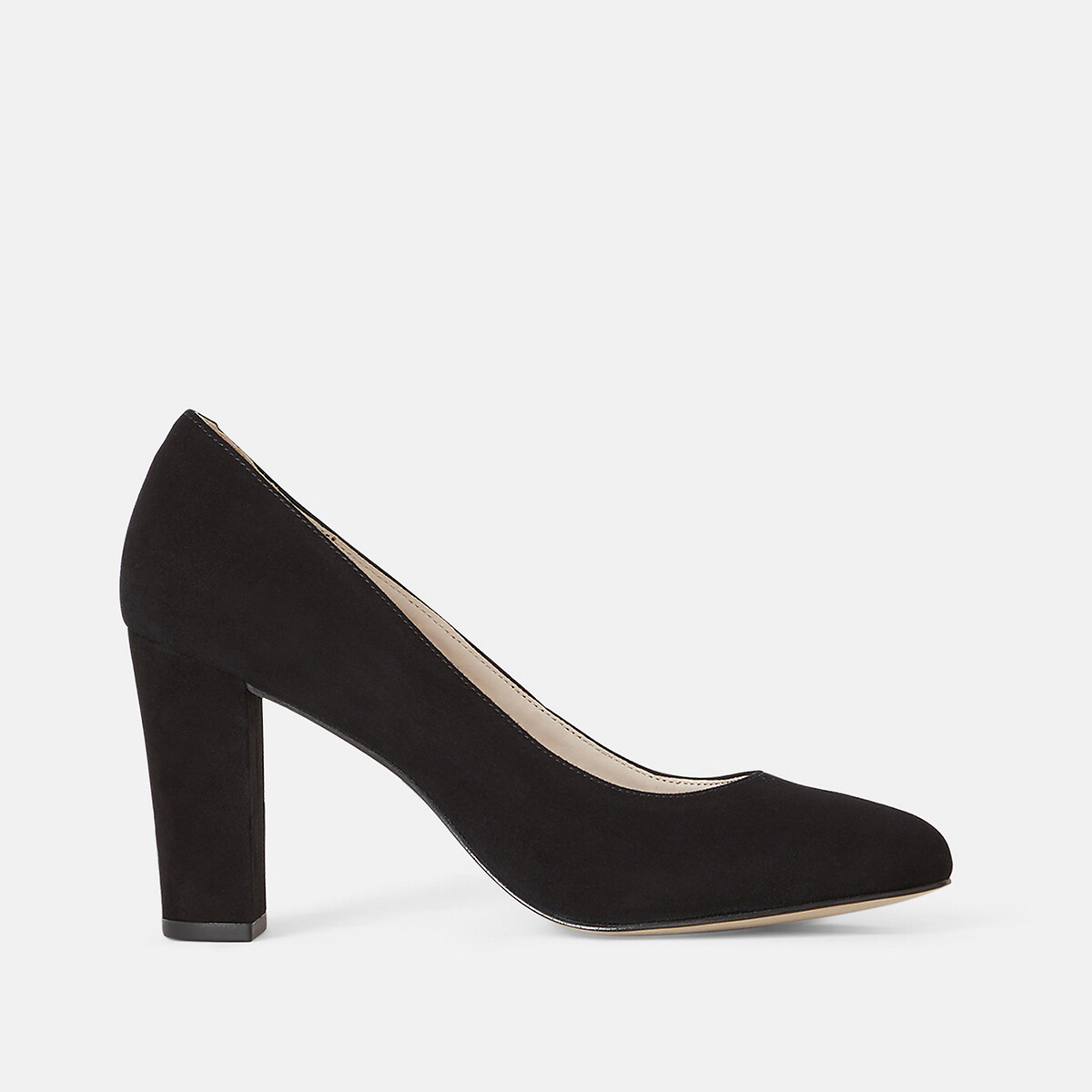 veloursleder pumps schwarz