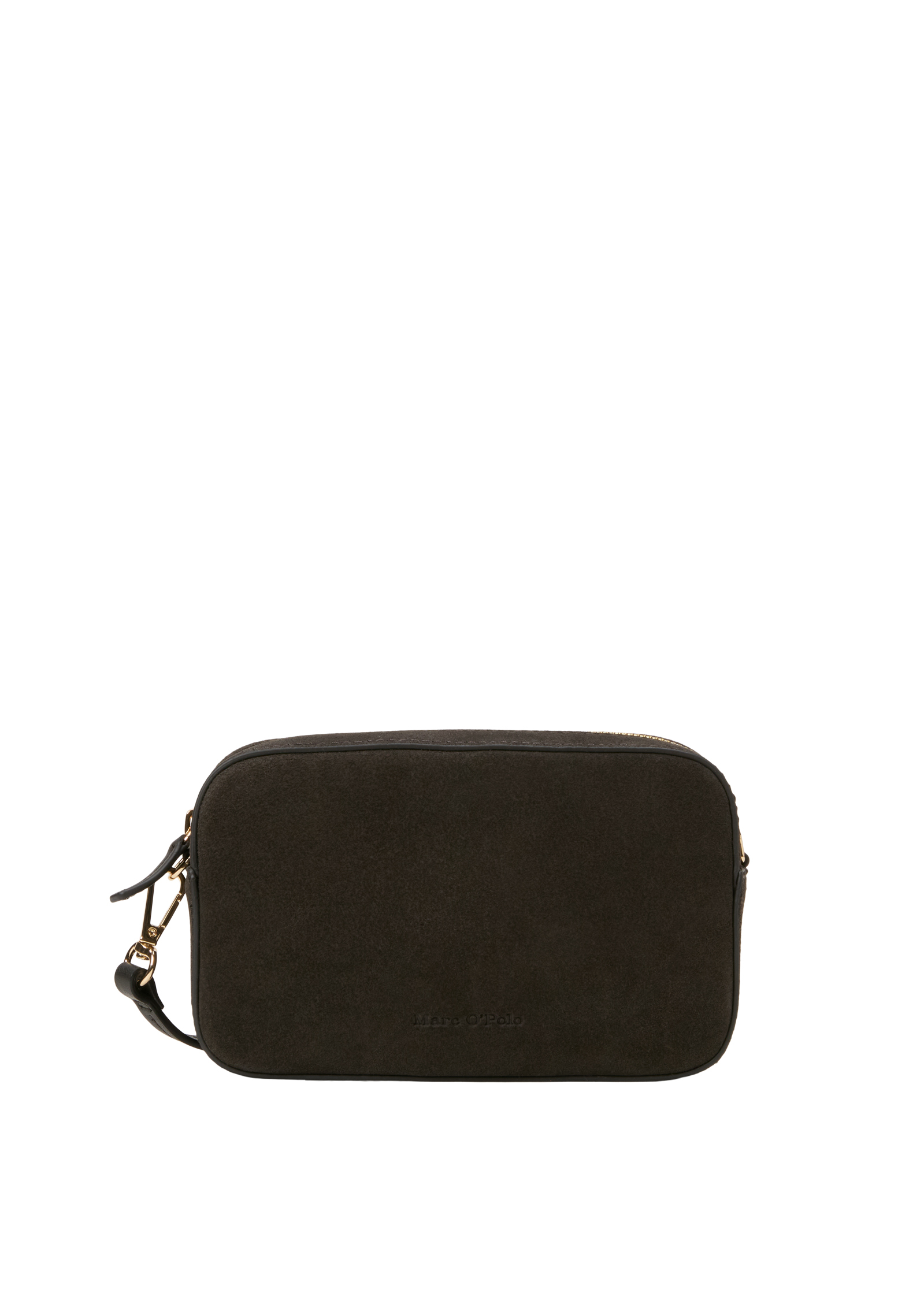 Sac à bandoulière modèle Liana en cuir velours souple, MARC O'POLO