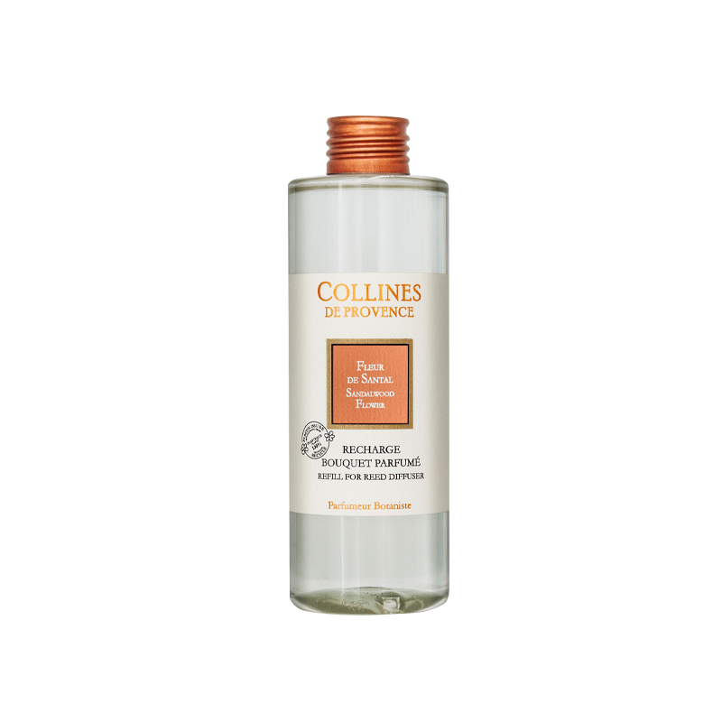 Recharge Diffuseur de parfum FLEUR DE SANTAL, COLLINES DE PROVENCE