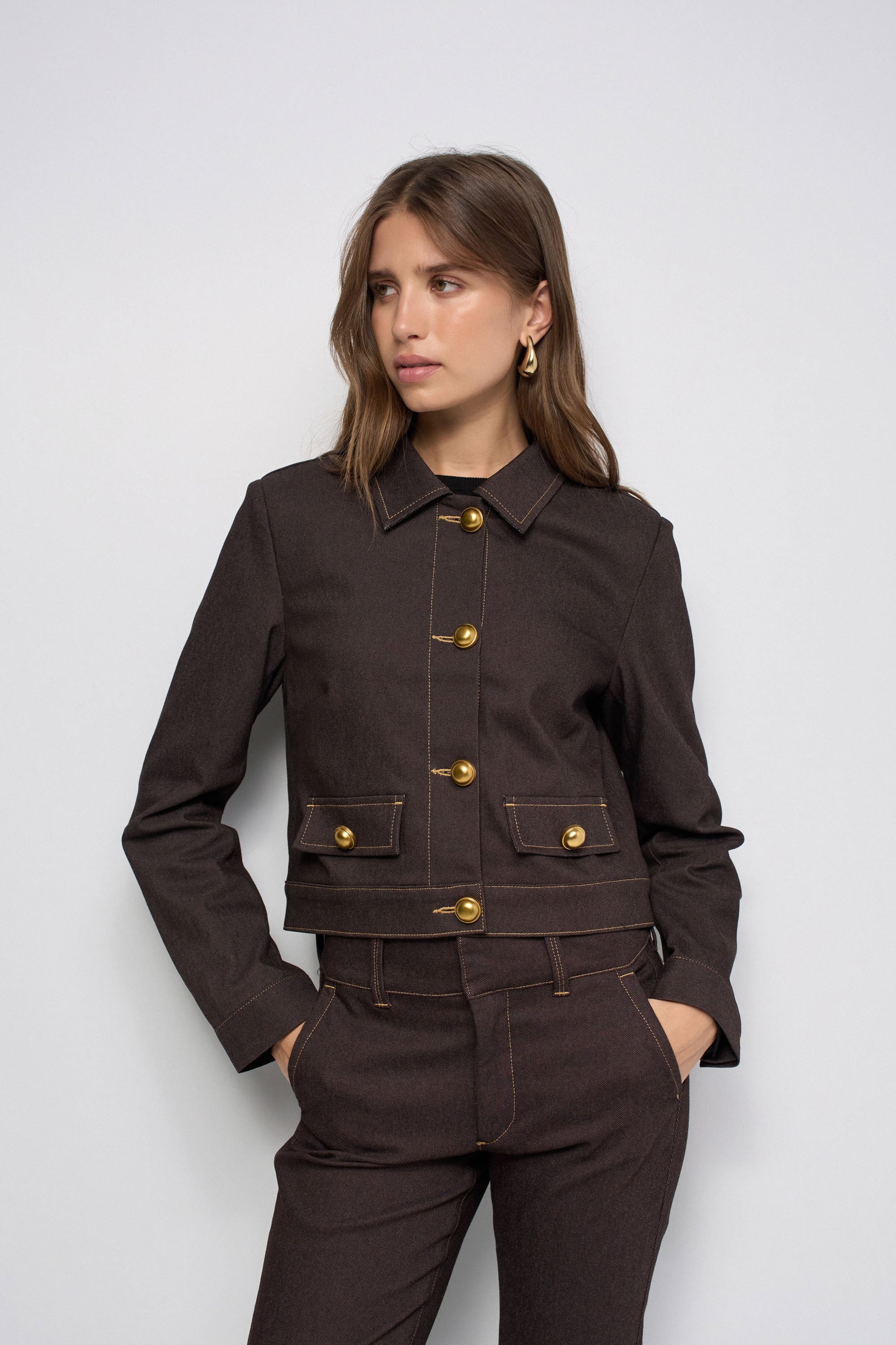 VESTE EN DENIM, SALSA JEANS