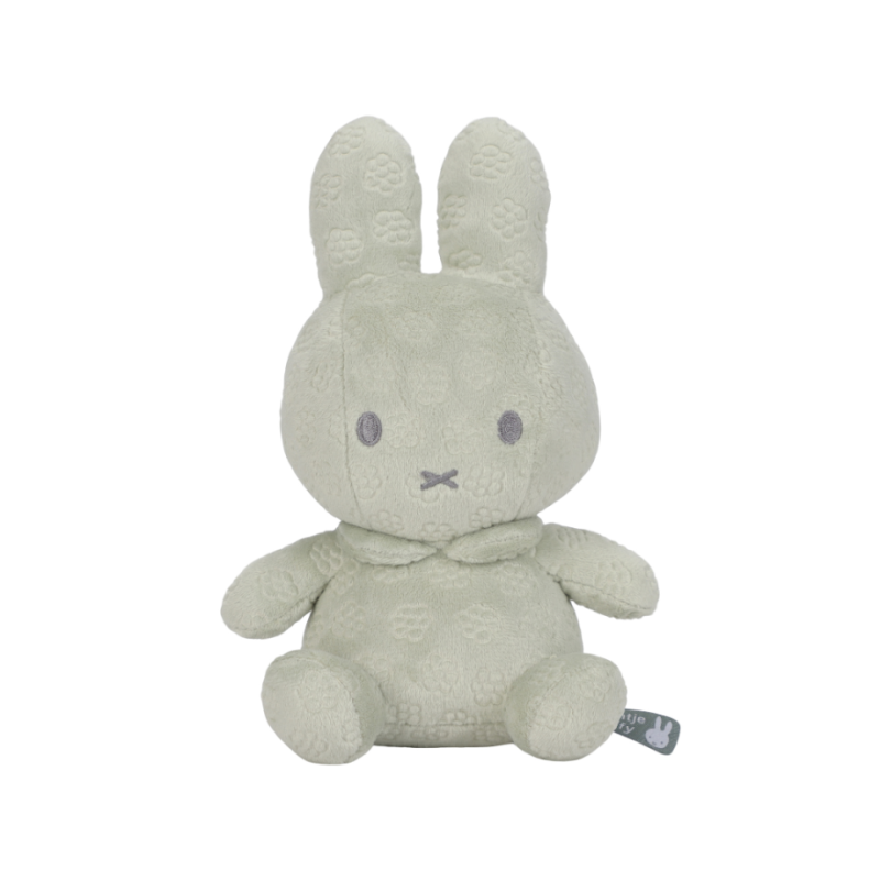 Peluche Miffy - Flower Vert- 20 cm, PIOUPIOU ET MERVEILLES