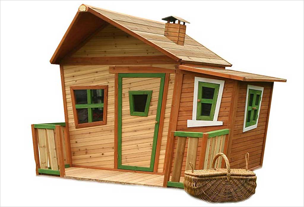 Grande cabane d'extérieur enfant en bois Lisa, AXI