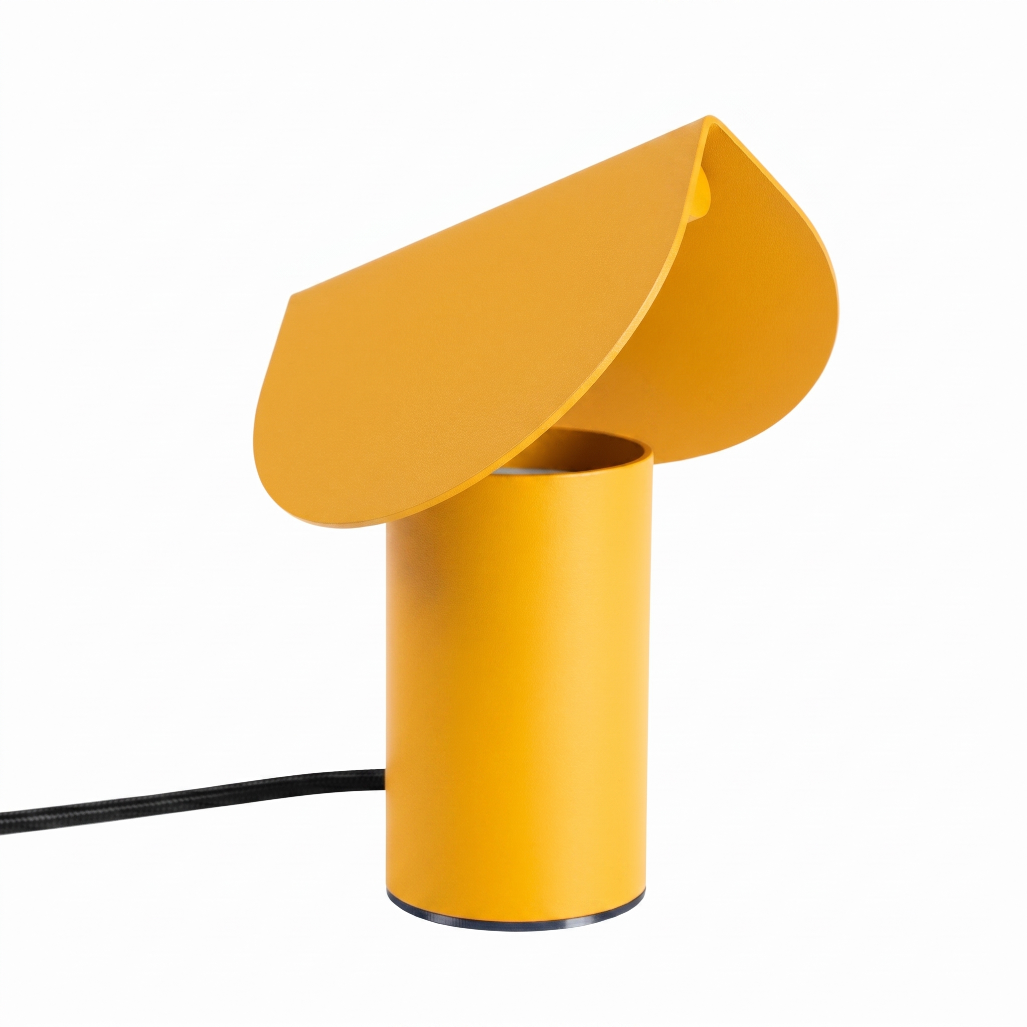 Lampe de bureau Aluminium Jaune LED 1 Biscuit, EDEN