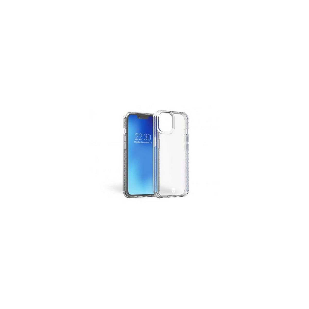 Coque iPhone 14 et iPhone 13 transparente, FORCE CASE