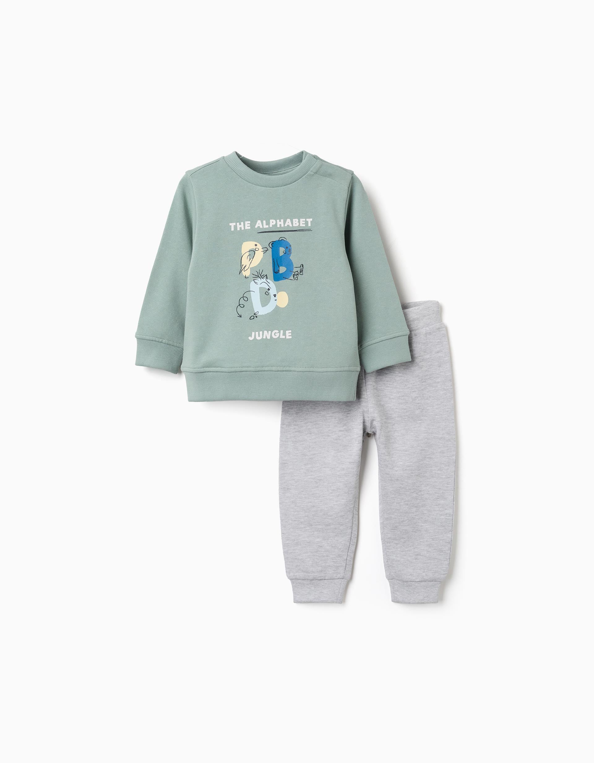 Ensemble de jogging avec lettres imprimées, ZIPPY