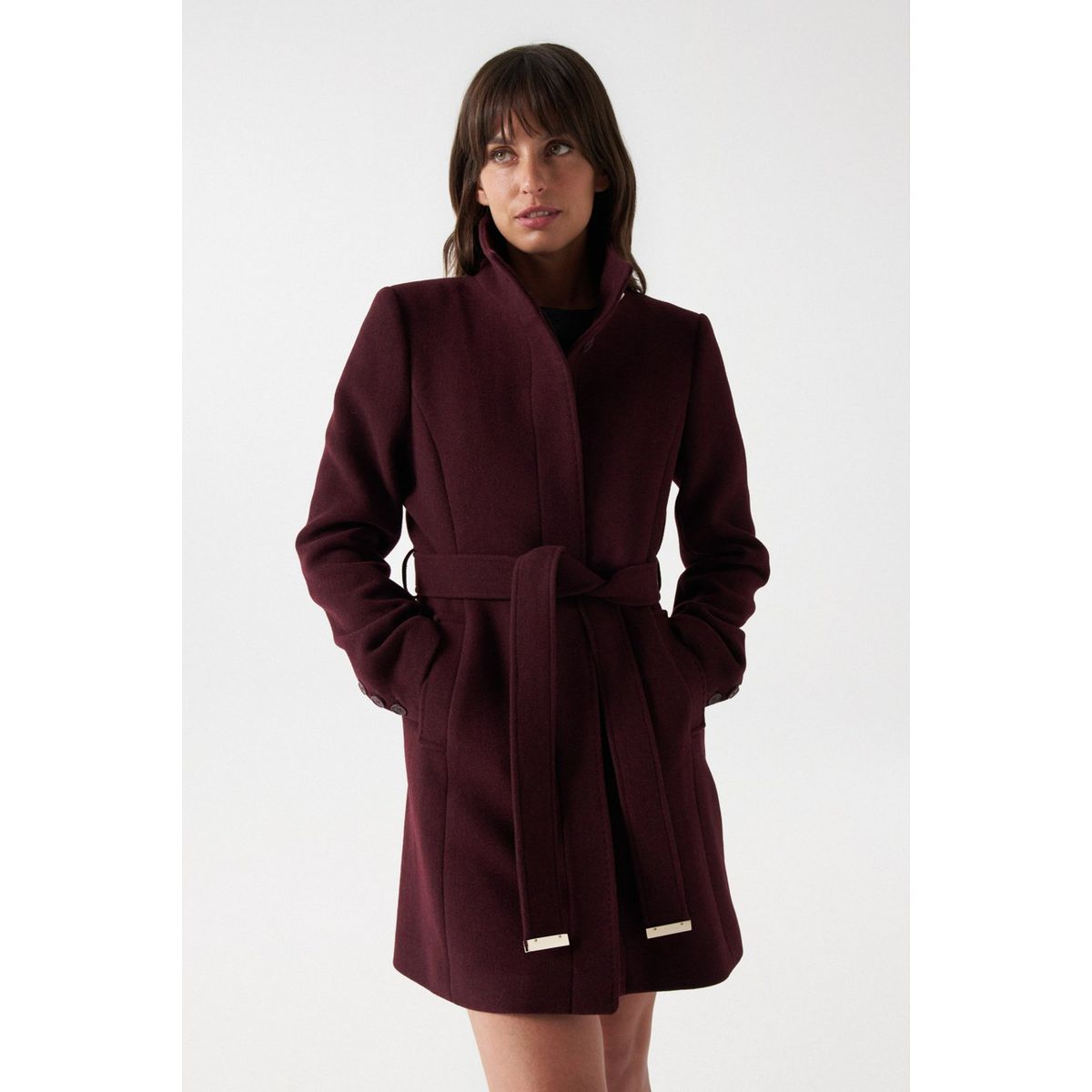 Manteau femme hiver bordeaux shop