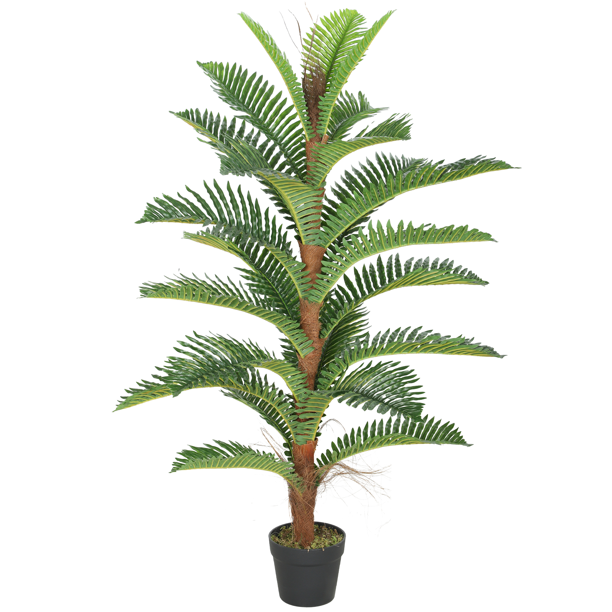 Palmier artificiel PEVA Vert Émeraude, HOMCOM