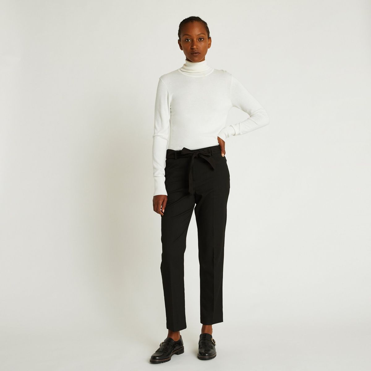 Pantalon smoking femme best sale