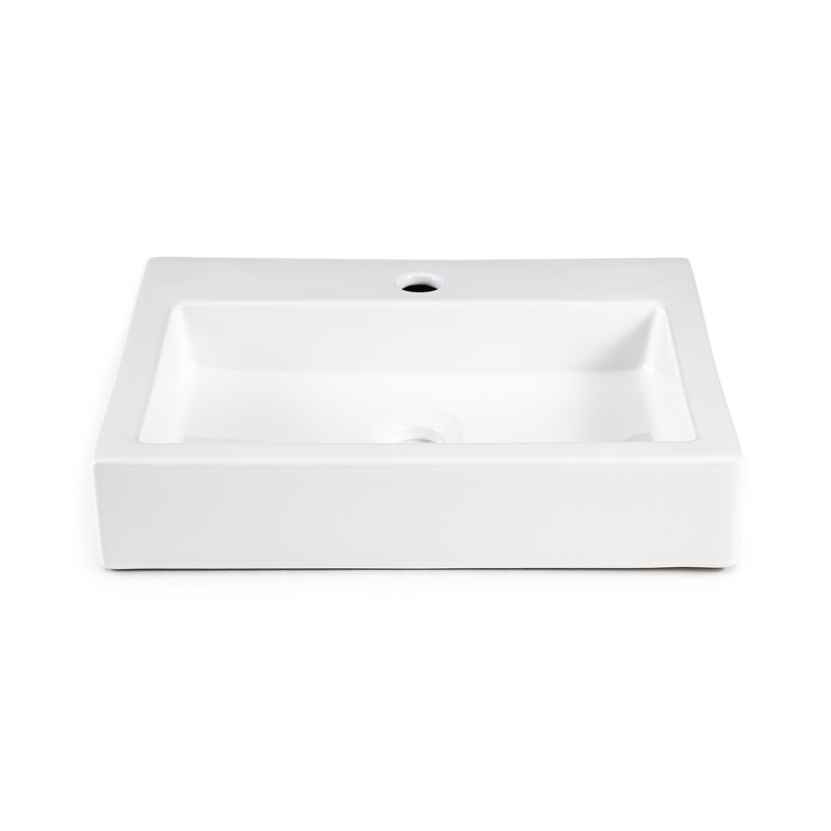 Product photograph of Adles Rectangular Ceramic Sink from La Redoute UK