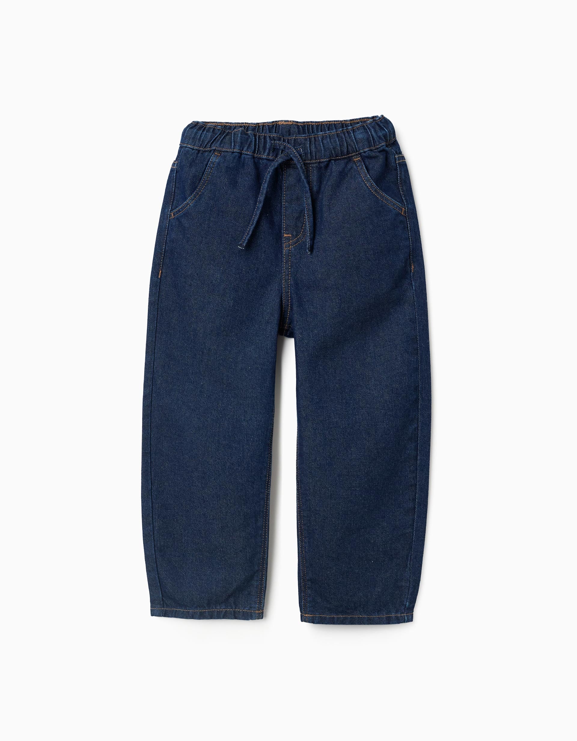 Pantalon en jean baggy avec cordon de serrage, ZIPPY