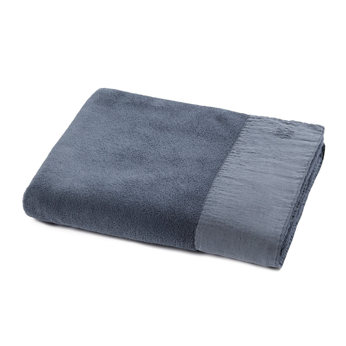 Product photograph of Helmae Large Organic Cotton Bath Towel from La Redoute UK