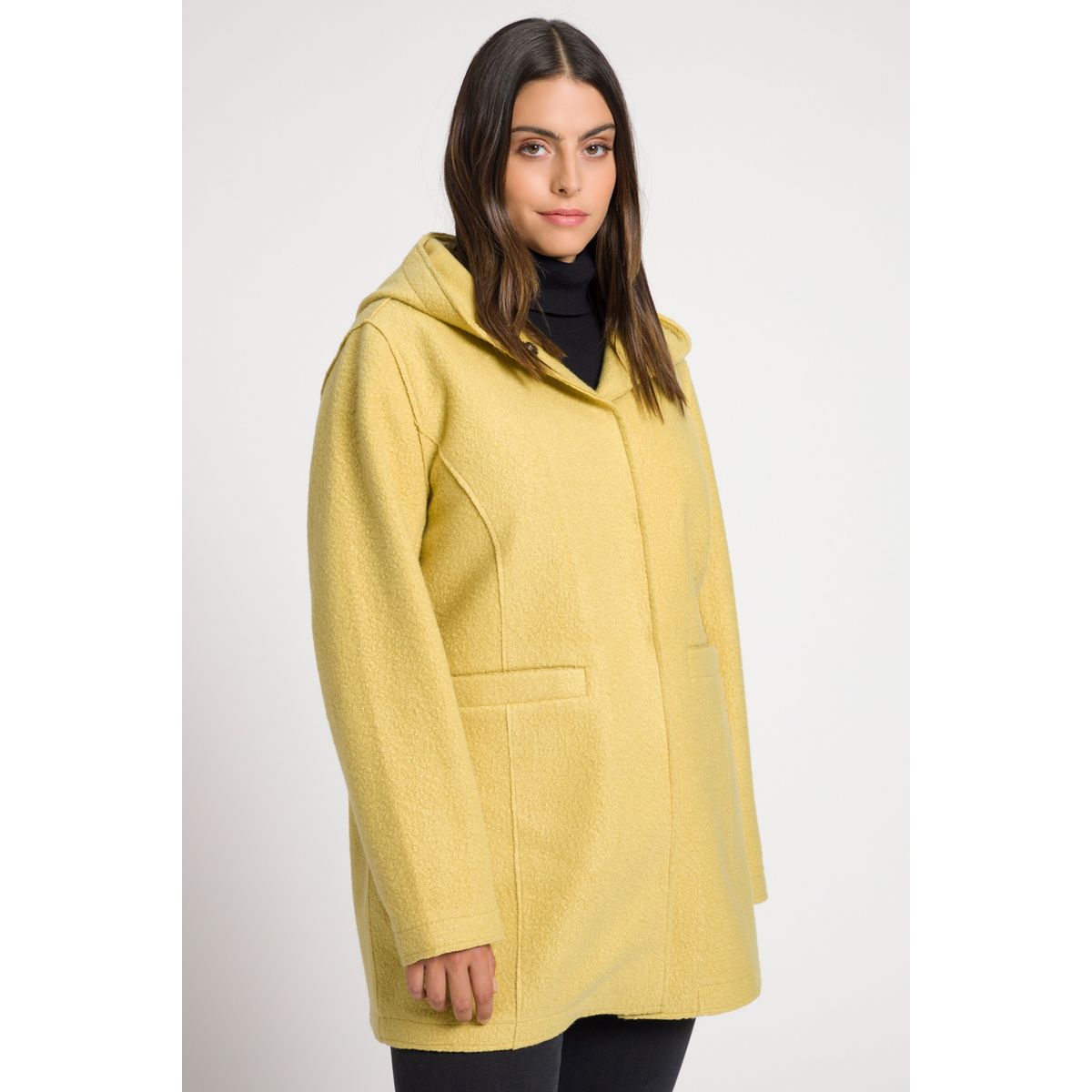 Parka discount moutarde femme