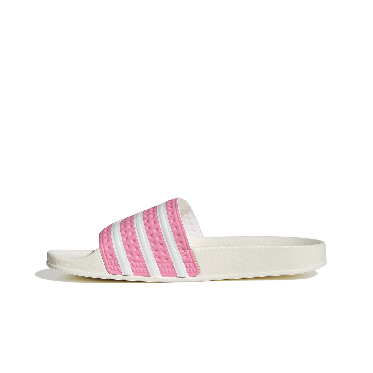 Slippers adilette roze/wit | La