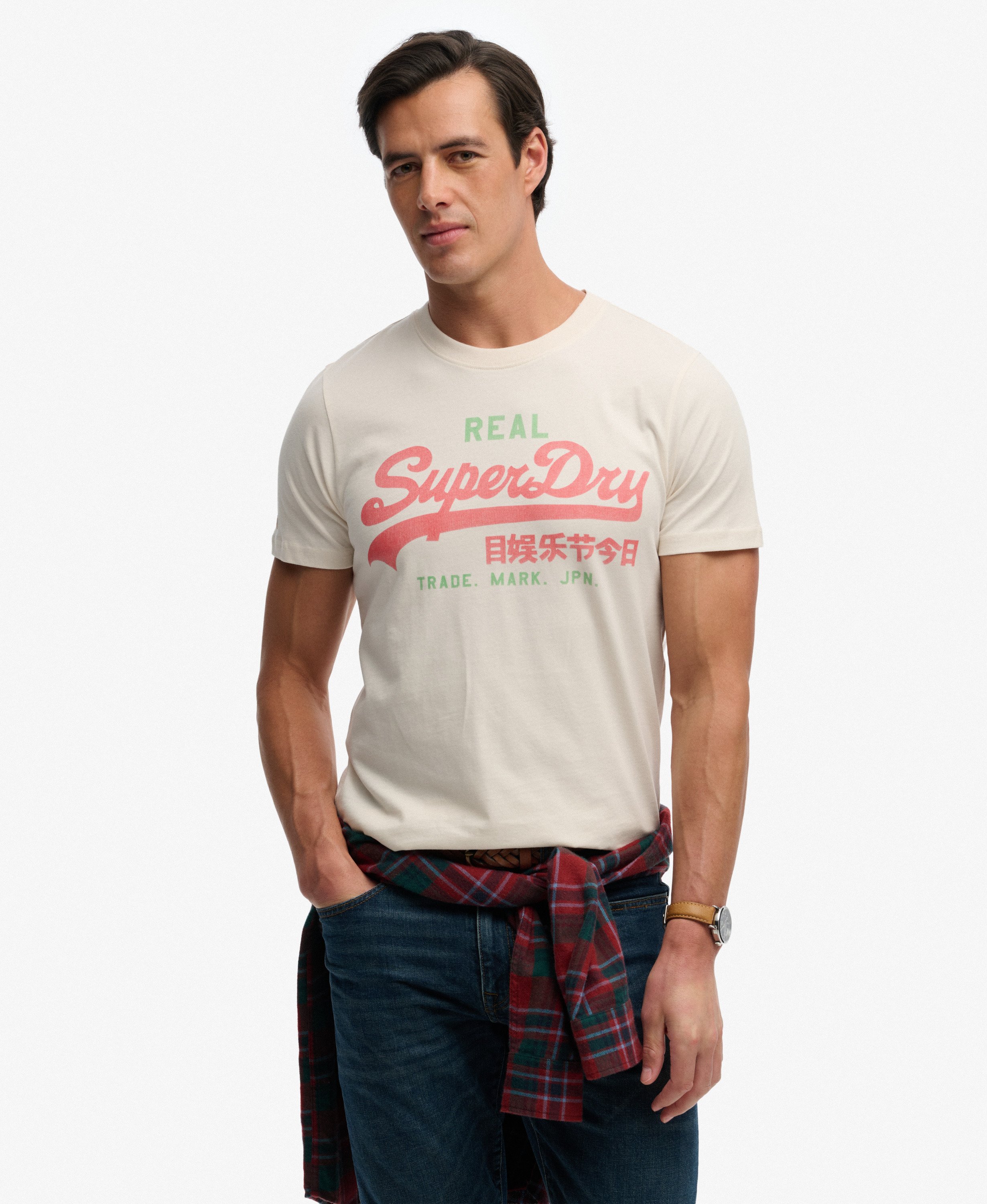 T-shirt Vintage Logo Classic, SUPERDRY