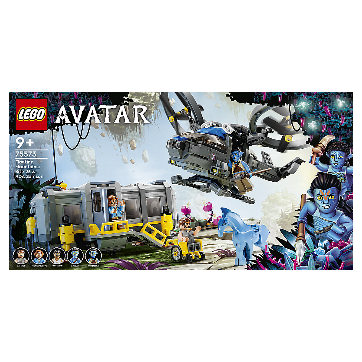 75573 Les montagnes flottantes : le secteur 26 et le samson rda ® Avatar, LEGO