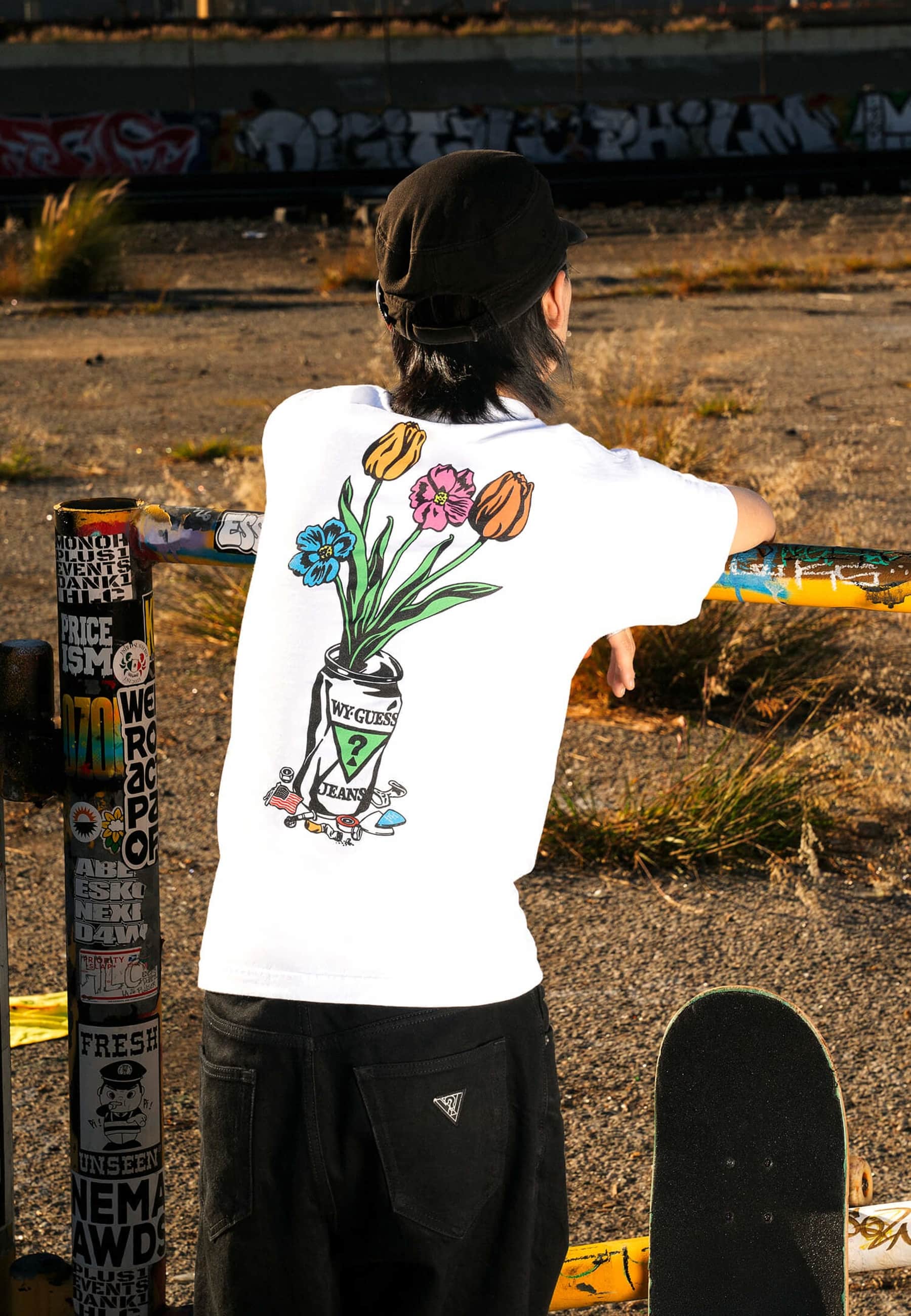 T-Shirt Imprimé Gj X Wasted Youth, GUESS JEANS
