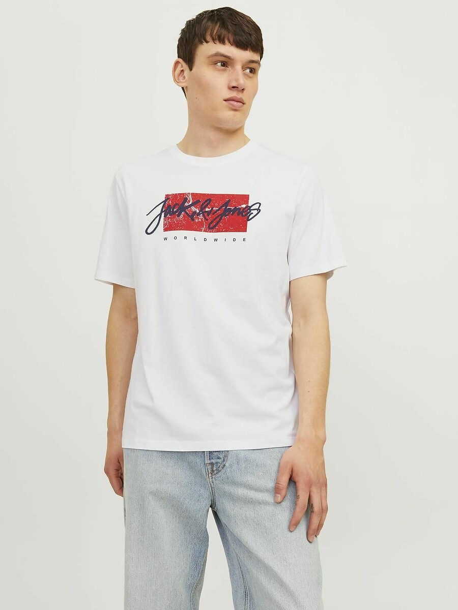 Футболка с круглым вырезомJack & Jones купить в интернет-магазине (джек ...
